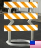 Type III Break-Away Barricade
